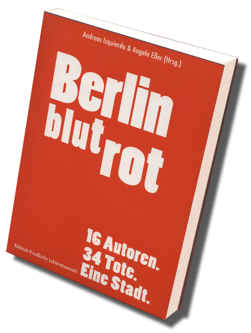 Buchcover BERLIN blutrot